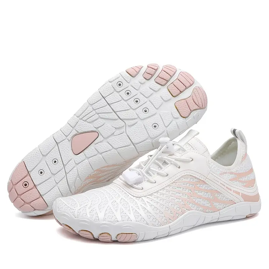 Hike Barefoot Shoes Womens Footwear for Walking Athletic Barefoot Shoes with Wide Toe Box Healthy & Non-Slip Breathable Lightweight Barefoot Vitality Water Shoes for Women Beach Pool Swim Shoes for Womens