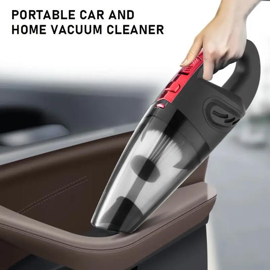 Car Vacuum Cleaner, Handheld Vacuum Cleaner With 4200PA Super Strong Suction, 1800mAh Large Capacity, Low Noise, With Five Matching Accessories For Car Interior Care